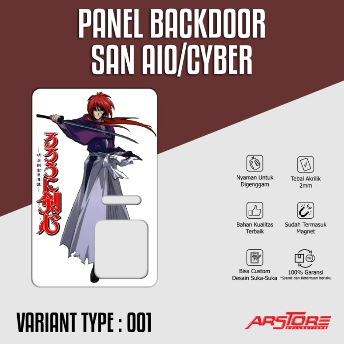 Panel Backdoor SAN AIO Print UV - Multi jaya Furniture - 001