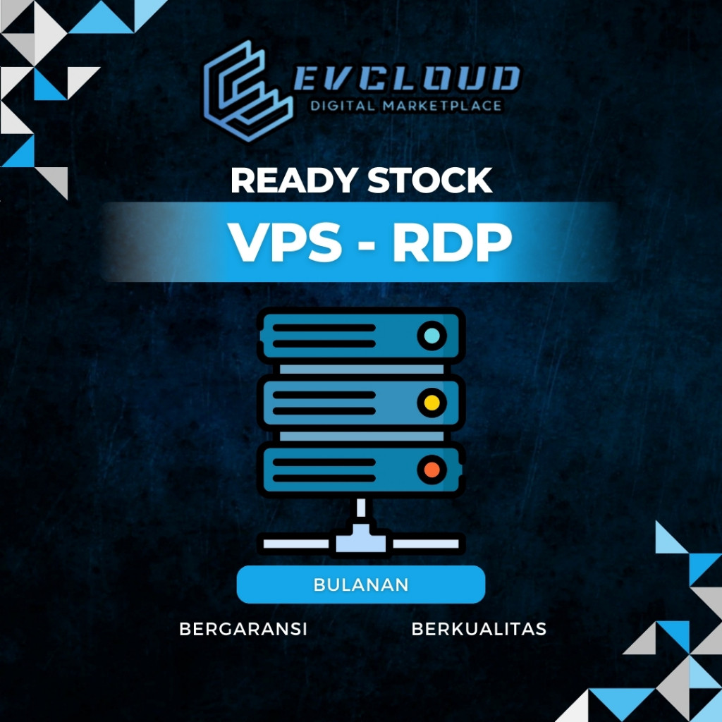 VPS - RDP Ram 2 GB - 8GB.. Aktif 1 Bulan