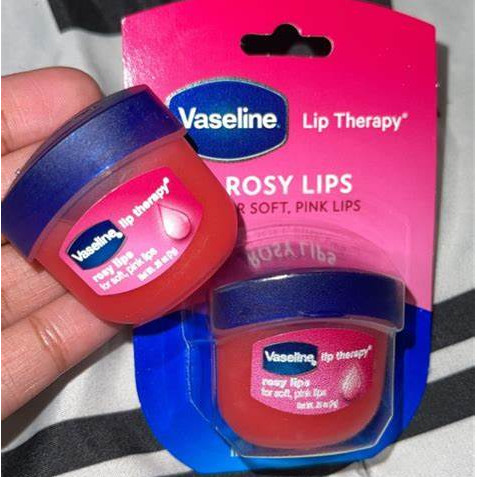 Lip Balm Vaseline Lip Theraphy Lip Rose Lip Moisturizer Vaseline Pink