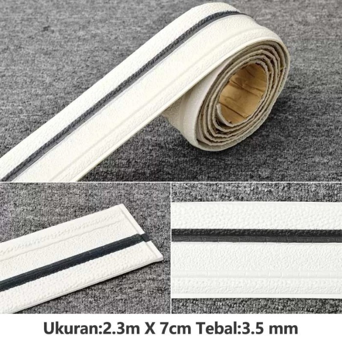 List Wall Border 230CM  Wallborder Foam 3D Walpaper List Foam Stiker Dinding List dinding 3D - List 