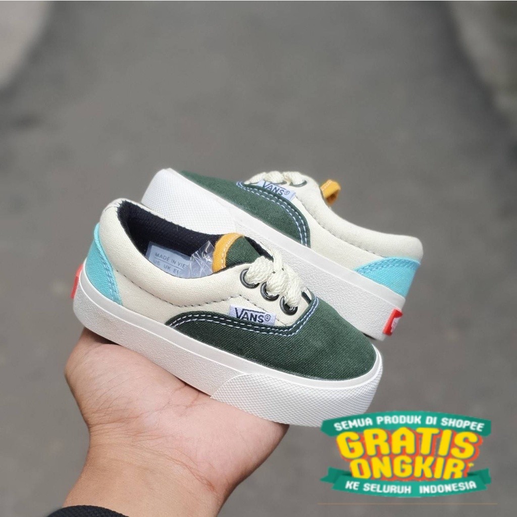 Sepatu Anak Laki Laki Perempuan Kasual Murah Lucu Imut Model Era Tali untuk Bayi Tk Sd size 16 - 35 