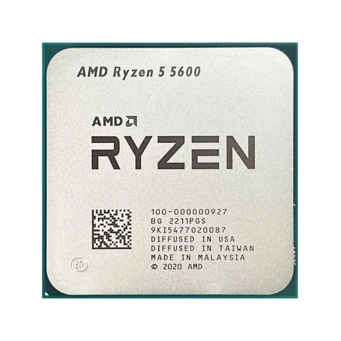 Processor AMD Ryzen 5 5600 TRAY 3.5Ghz Up To 4.4Ghz