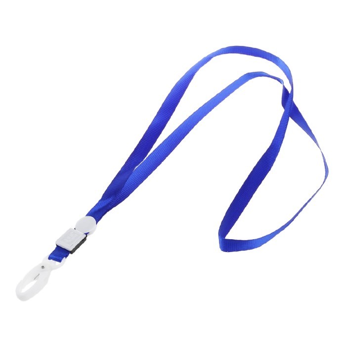 

Paperluxe Tali ID Card Warna BIru / Tali Badge Id Nylon Hook Plastik Spring / Tali Id Card / Gantungan ID Card