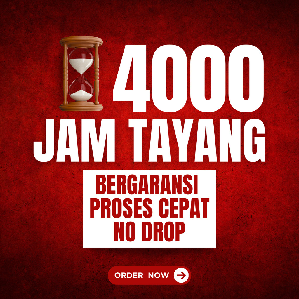 4000 JAM TANGAN BUKAN TAPI JAM TAYANG YT