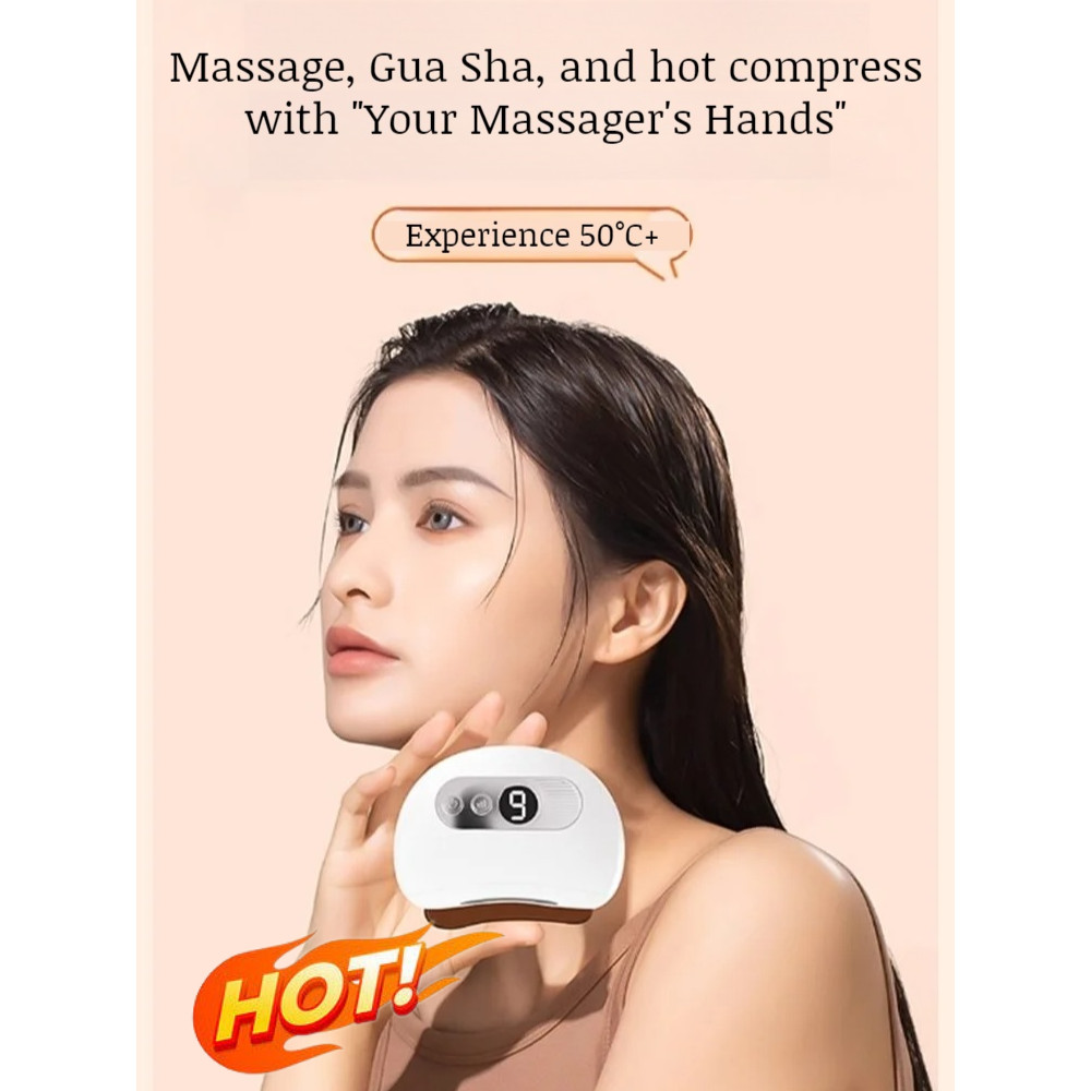 Intelligent electric gua sha set