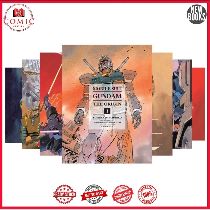 Komik Mobile Suit Gundam: The Origin (12 book series)