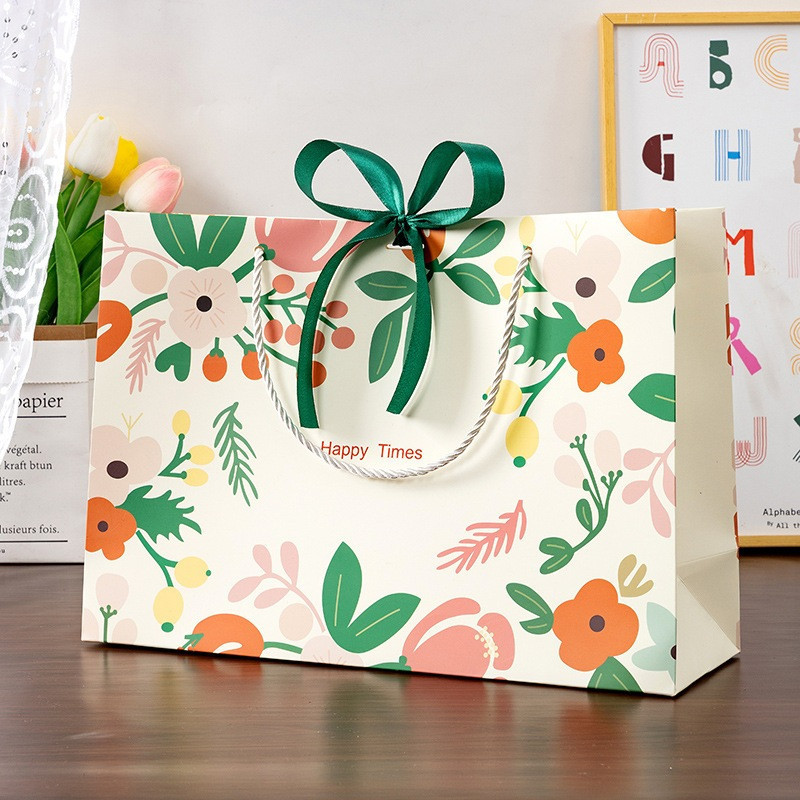 

[Satuan] Paperbag Premium Model Horizontal Aneka Ukuran Motif Cantik Lebaran Natal Hari Jadi Souvenir Hampers Idul Fitri