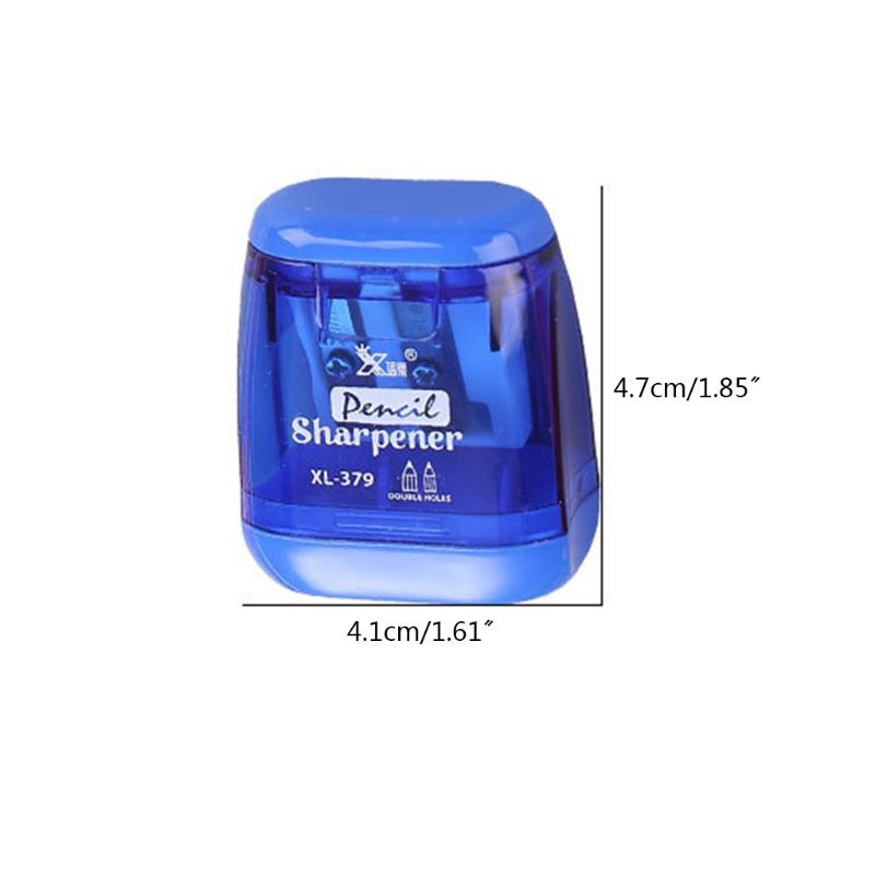 

Classical Double Hole Mechanical Pen Pencil Sharpener Stationery Office Student