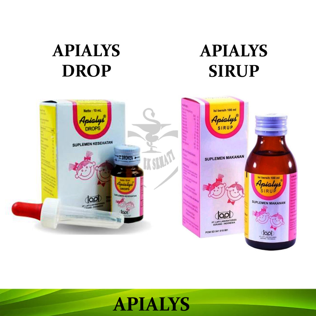 Apialys Drops / Apialis Drop / Multi Vitamin Tetes / vitamin bayi