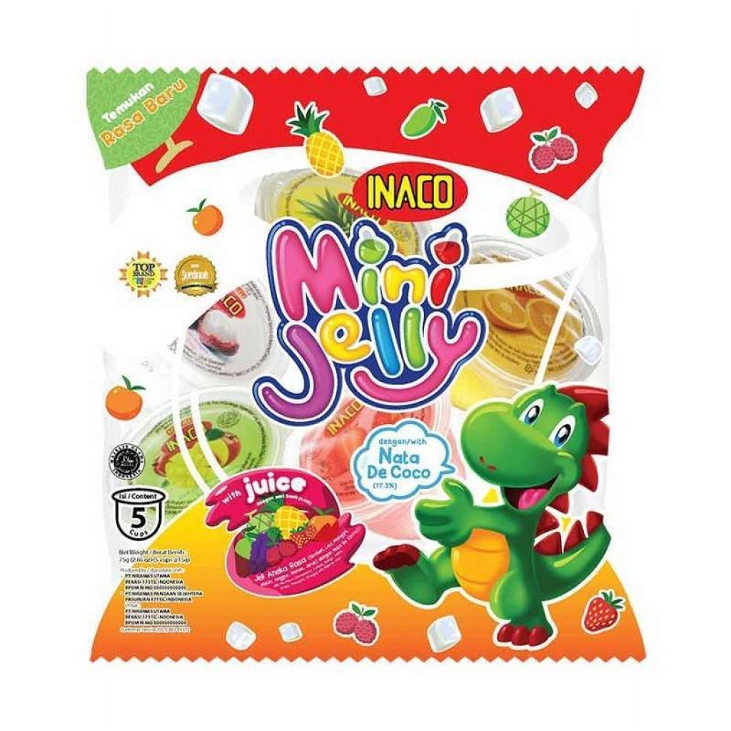 

[Snack] Inaco Mini Jelly 15gr/5pcs