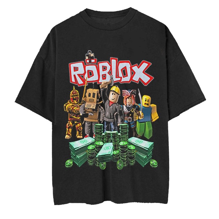 Kaos Game Roblox Premium Oversize Shirt - Defourd.id