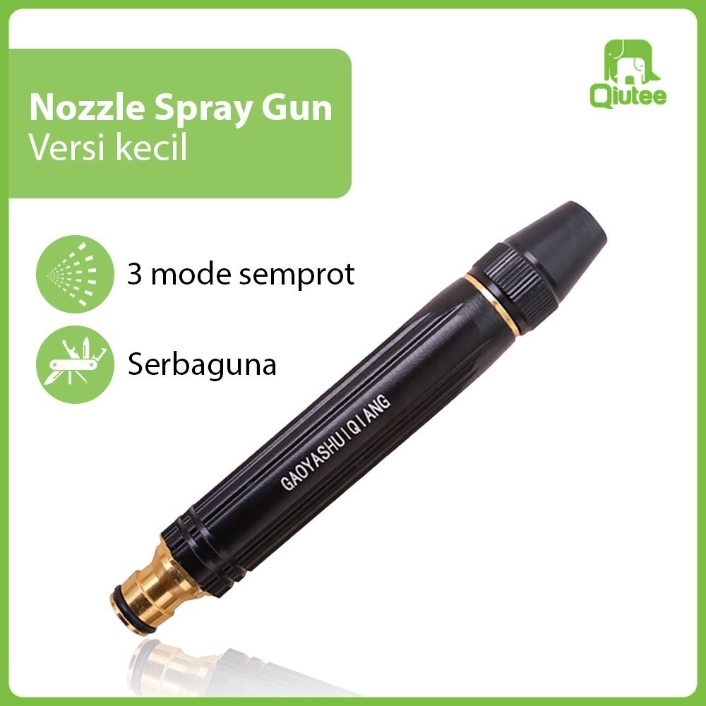 Semprotan Air Sprinkler Cuci Mobil Rumput Pistol Air Kuningan Hose Nozzle Spray Steam Motor Mobil