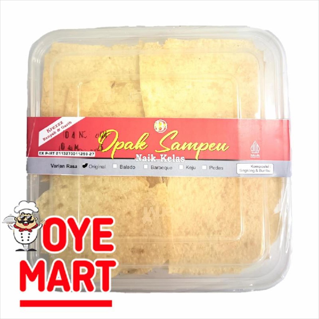 

SUTRA OPAK SAMPEU NAIK KELAS ORIGINAL BOX 150gr