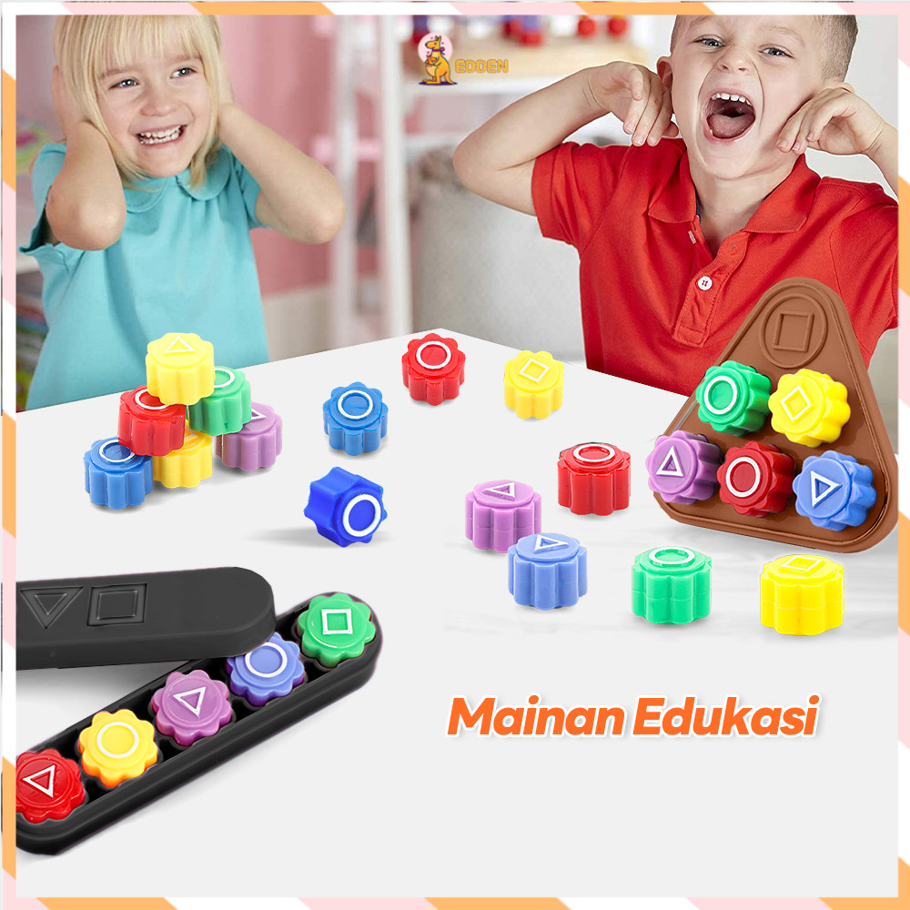 Edden Mainan Khas Korea Gong-gi Squid Game Gasing Premium Permainan