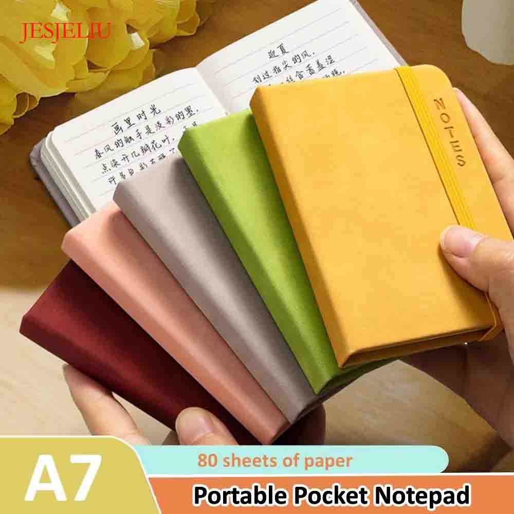 

1Pcs A7 Mini Notebook Portable Pocket Notepad Diary Planner Agenda Memo Office School Stationery A7 Mini Notebook