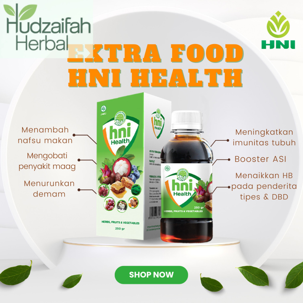 .HNI HEALTH EXTRA FOOD HNI HPAI Penambah Nafsu Makan Original