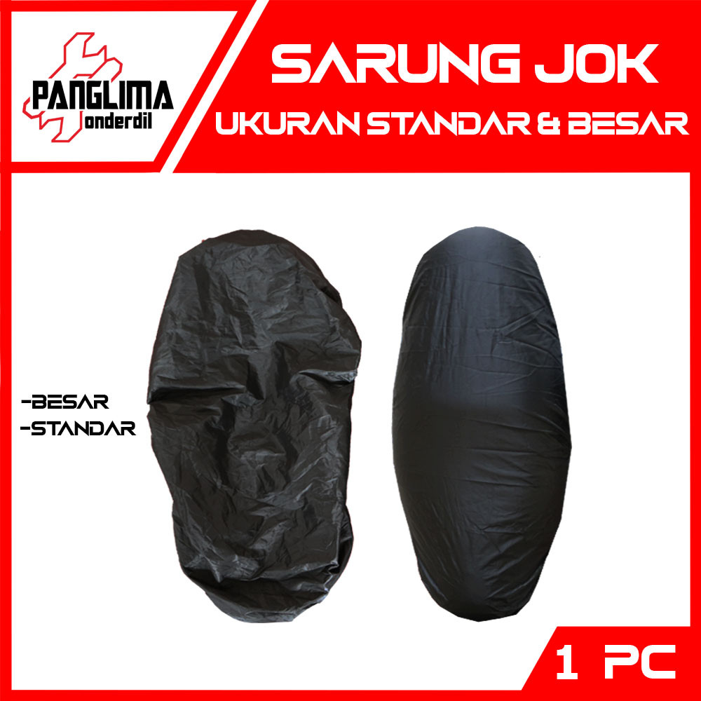 Sarung Jok Motor Standar & Besar Waterproof Universal Beat Lama FI eSP Sporty Street New Deluxe Pop 