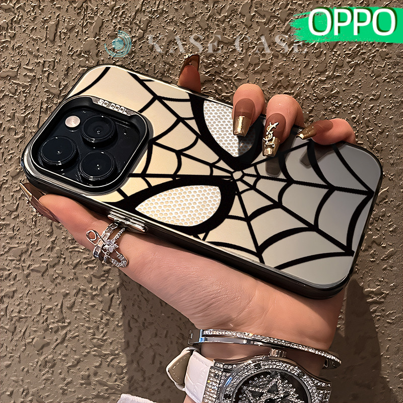 Fashion Scenery Glossy Hologram PC Case OPPO A18 A57 A16 A15 A17 A60 A3x A3s A5s A54 A53 A12 A31 A58