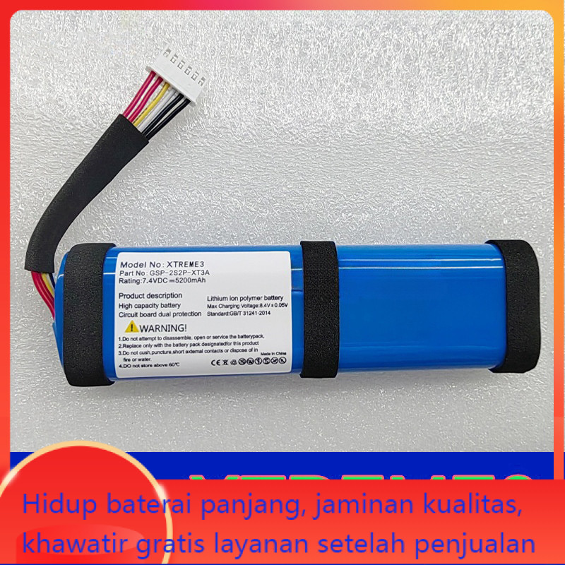 Baterai baru yang cocok untuk Baterai Xtreme3 Baterai jbl Baterai 3 Baterai dengan kapasitas yang cu