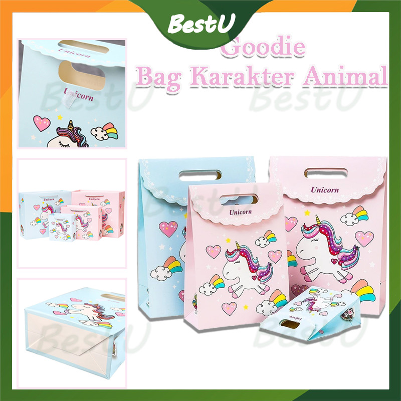 

Kantong Kado Motif Lucu / Tas Kado Ulang Tahun Lucu / Goodie Bag Lucu