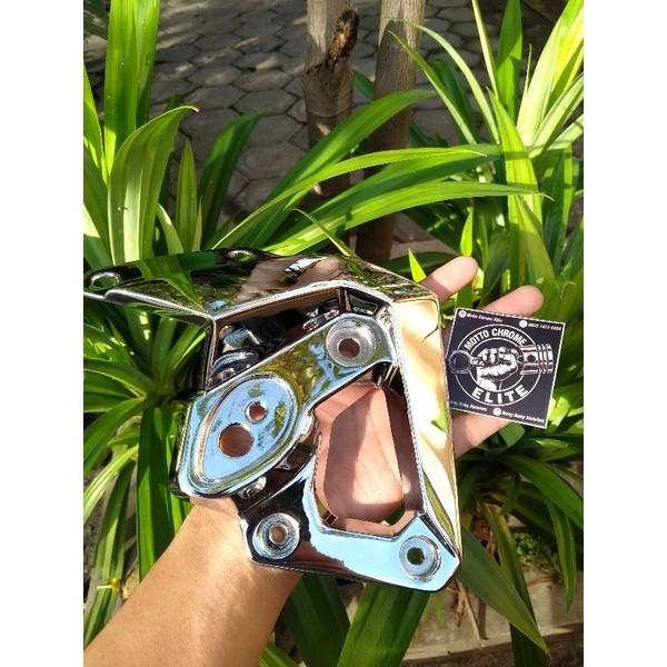 [CHROME] Pangkon kupingan lampu barong Tiger Tirev