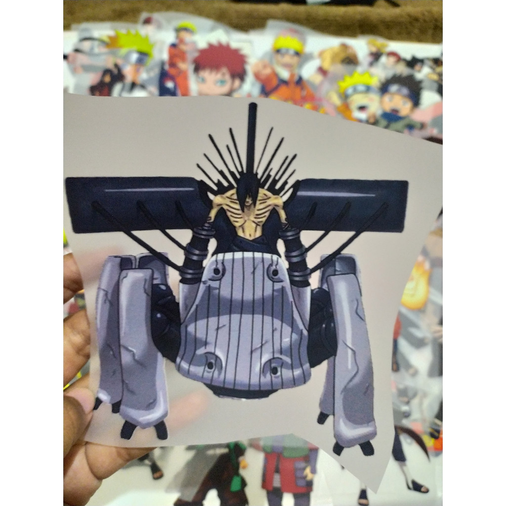 STICKER SABLON SETRIKA DTF NARUTO UZUMAKI UNTUK KAOS TOTEBAG TOPI KARAKTER NAGATO