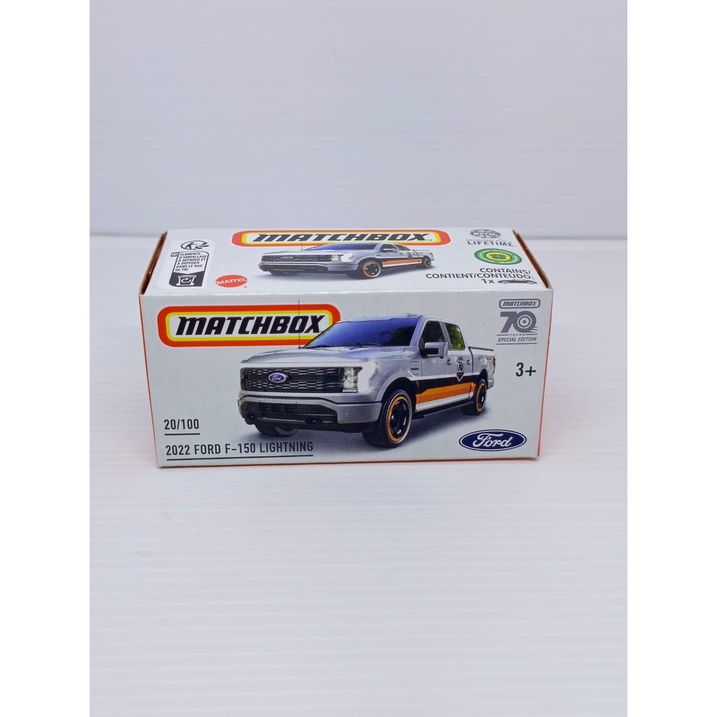 Matchbox Power Grabs 2022 Ford F 150 Lightning