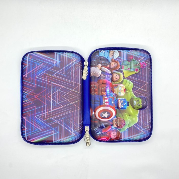 

New Arrival Kotak Pensil Hardcase Smiggle Superhero Jagoan Anak Timbul 1 Sisi - Avenger lego