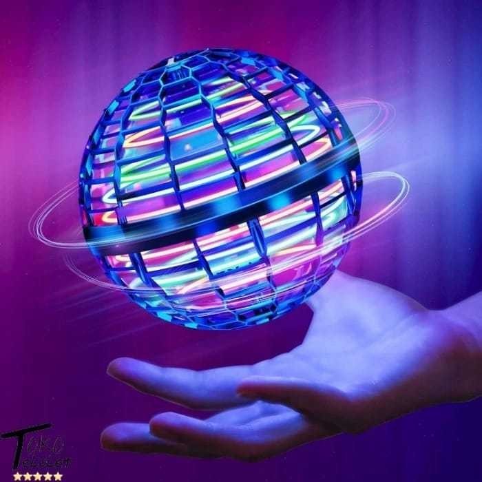 Mainan Bola Terbang Ufo Sensor dengan Remot / Flying Ufo /Bola Terbang LED Flying Ball UFO /Drone Bo