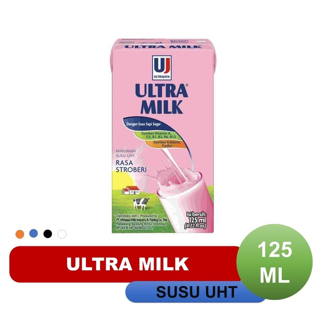 

Ultra Milk Strawberry Susu Uht [125 ML]