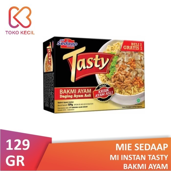 

Mie Sedaap Tasty Bakmi Ayam 129gr