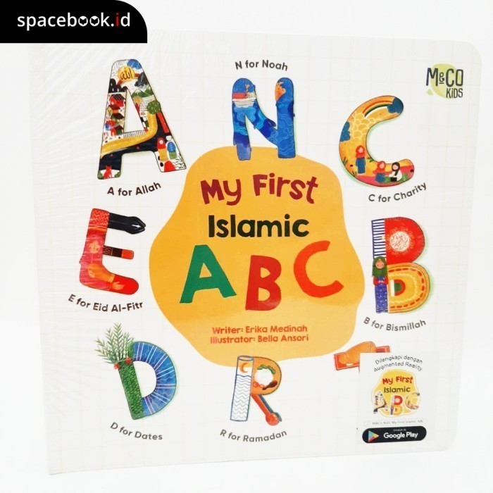 BUKU BBW MY FIRST ISLAMIC ABC BOARDBOOK Augmented Reality BUKU AJAIB
