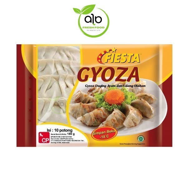 

Fiesta Gyoza 180gr Pangsit daging ayam dan udang - ALO Fresh Food