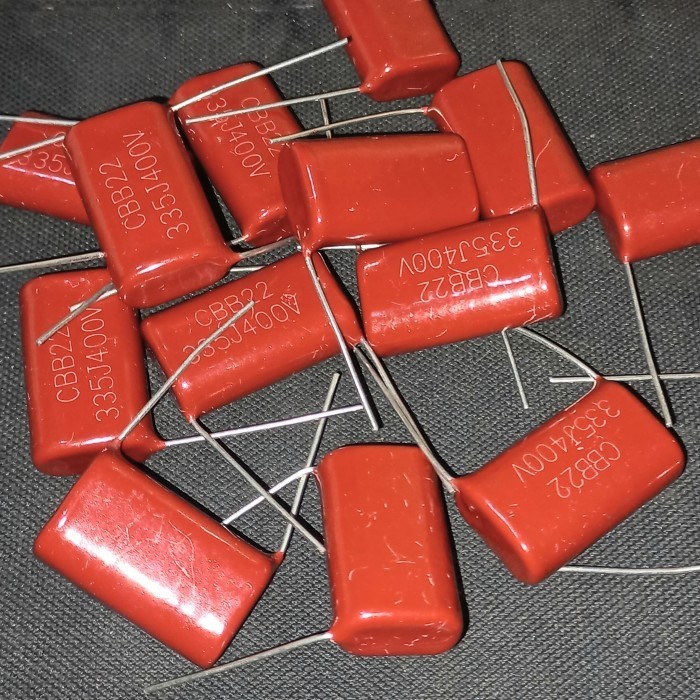 capasitor milar 335j 400v 335 j 400 v 400volt 3.3uf  mylar kapasitor F