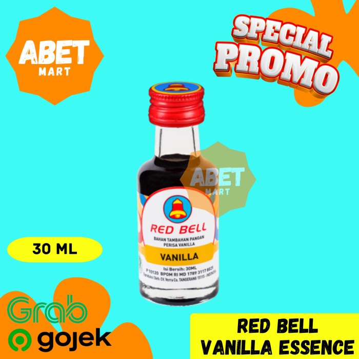 

Red Bell Vanilla Essence 30Ml - Vanila Cair Perasa RedBell 30 Ml Botol