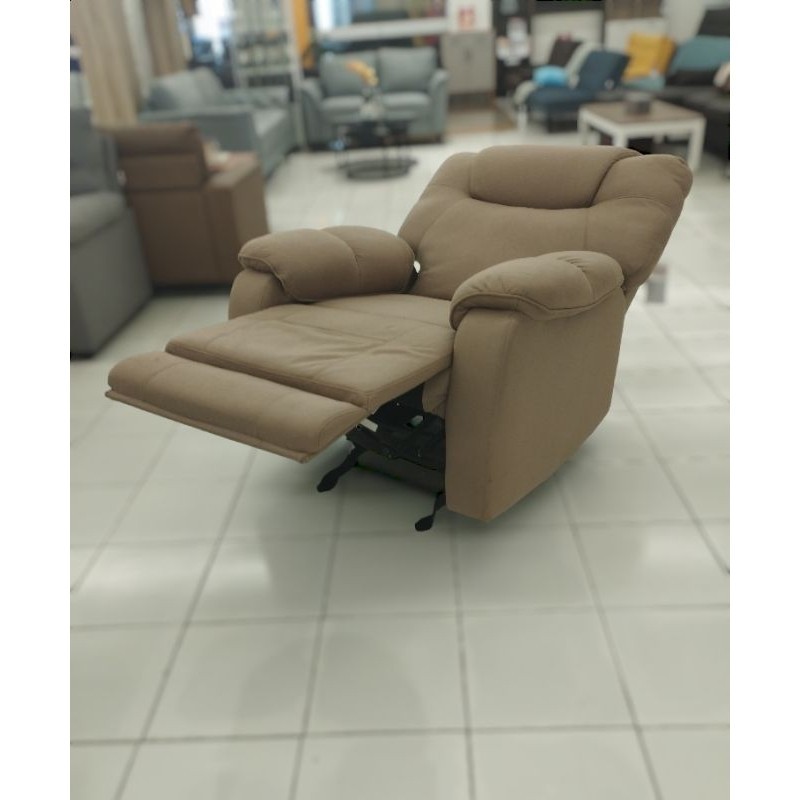 Selma Nora Sofa Rocking Fabric 1 Dudukan - Krem Furniture Informa sofa goyang sofa recliner sofa 1 s