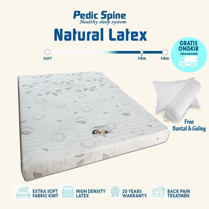 KASUR PEDIC SPINE NATURAL LATEX - ORTHOPEDIC LATEX(UK90x200-200x200CM)