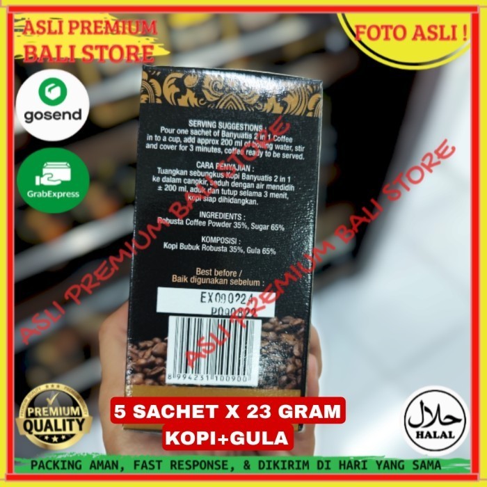 

OLEH OLEH MINUMAN KHAS ASLI ORI ORIGINAL BALI BUBUK KOPI GULA 115 GRAM GR