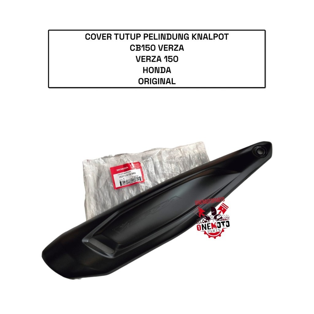 COVER TUTUP PELINDUNG KNALPOT CB150 VERZA VERZA 150 HONDA 18311-K18-960 ORIGINAL