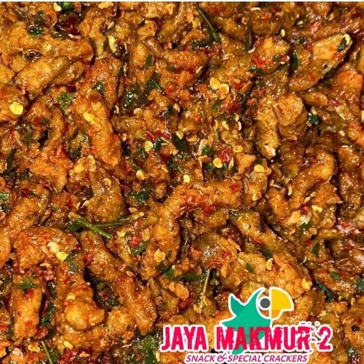 

250gram usus krispy pedas daun jeruk JAYA MAKMUR 2