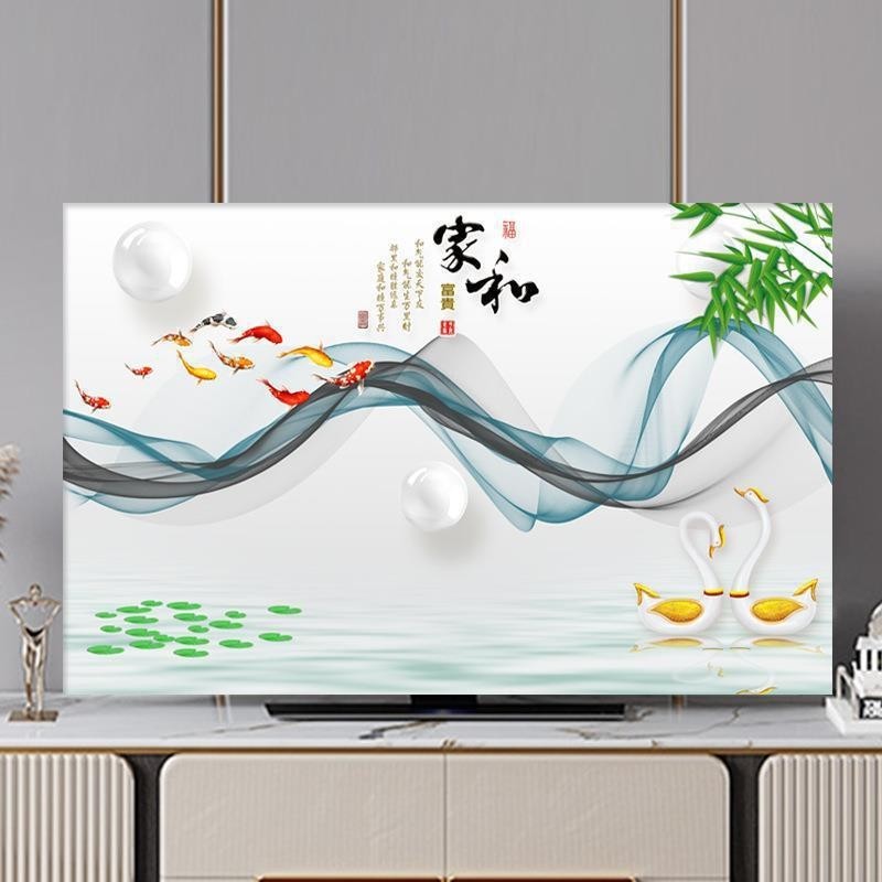 Sarung TV pelindung debu, penutup rumah tangga gantung LCD TV 32IInch 43 inci 55 inci 65 inci 70 inc