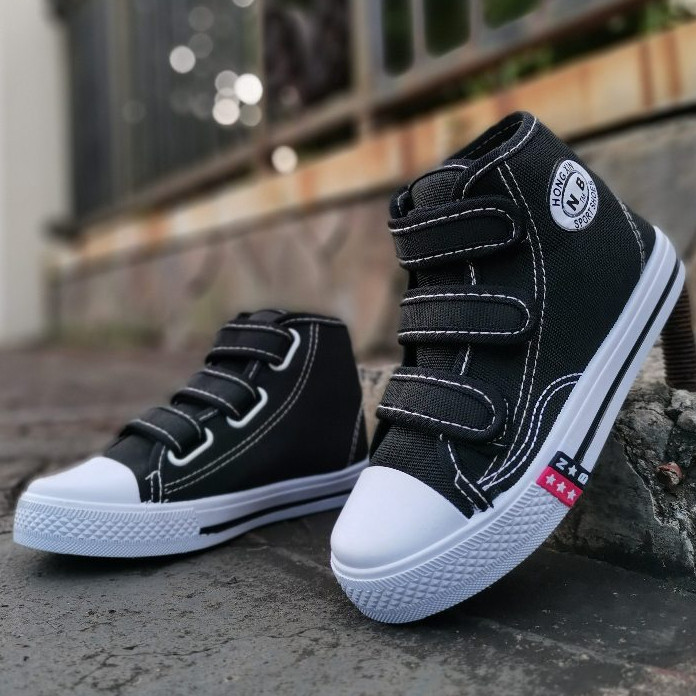 Sepatu Sekolah Anak Laki Laki Sepatu Anak Sekolah NB Tanpa Tali Sepatu Sekolah SD SMP