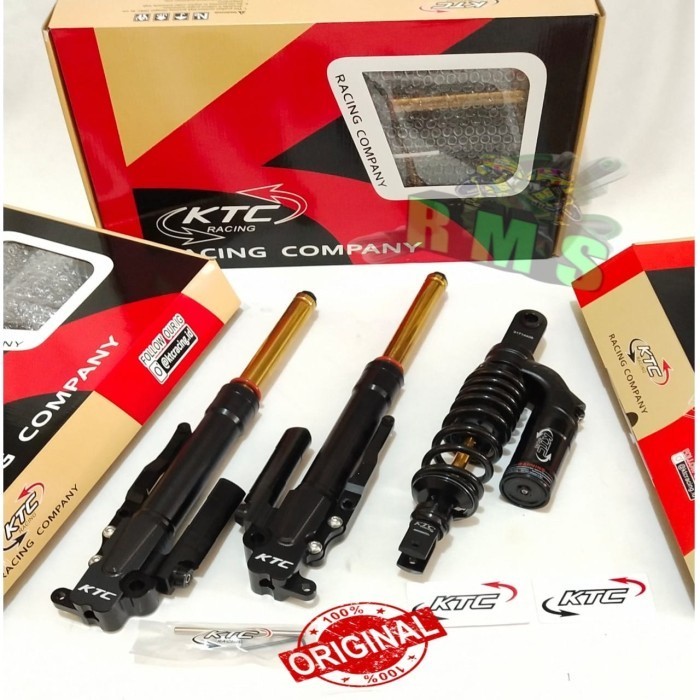 PAKETAN SHOCK DEPAN SHOCK BREAKER TABUNG KTC VARIO125 VARIO150 SCOOPY