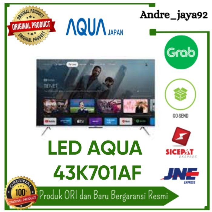 Led Tv Aqua 43" Android 43K701 / 43Aqt6600 / 43Aqt6700 Fg 43Inch Usb