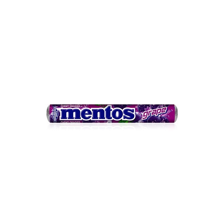 

MENTOS PERMEN ROLL GRAPE 37GR