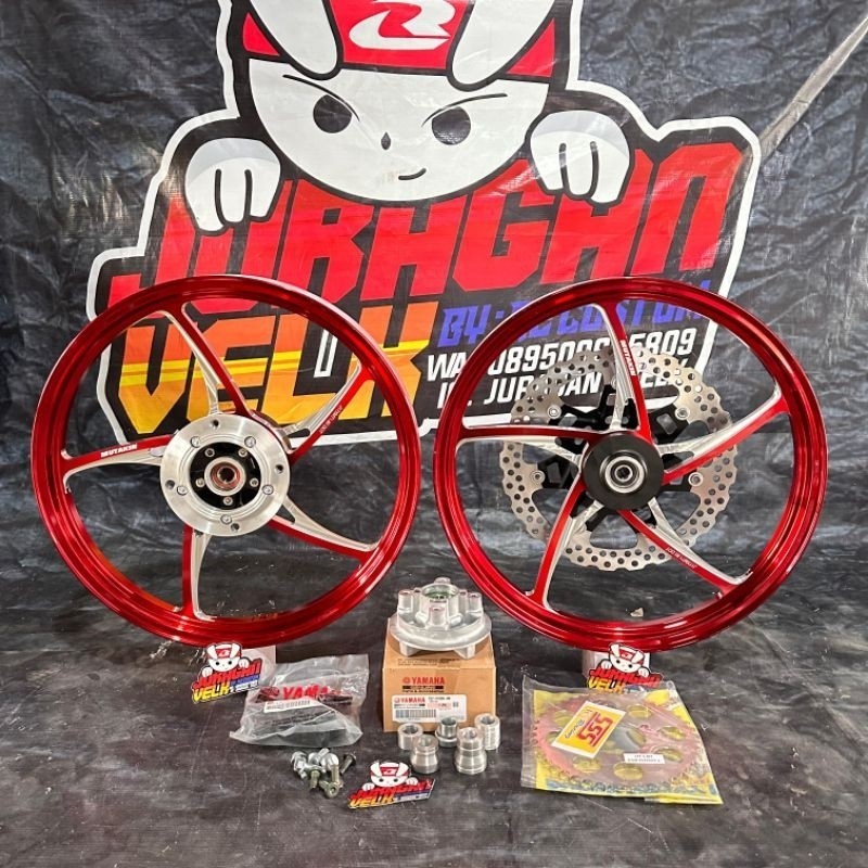 whelset velg enkei mutakin model kzr x5 pnp crf cbr klx dtracker ninja tiger sonic supra gtr satria 