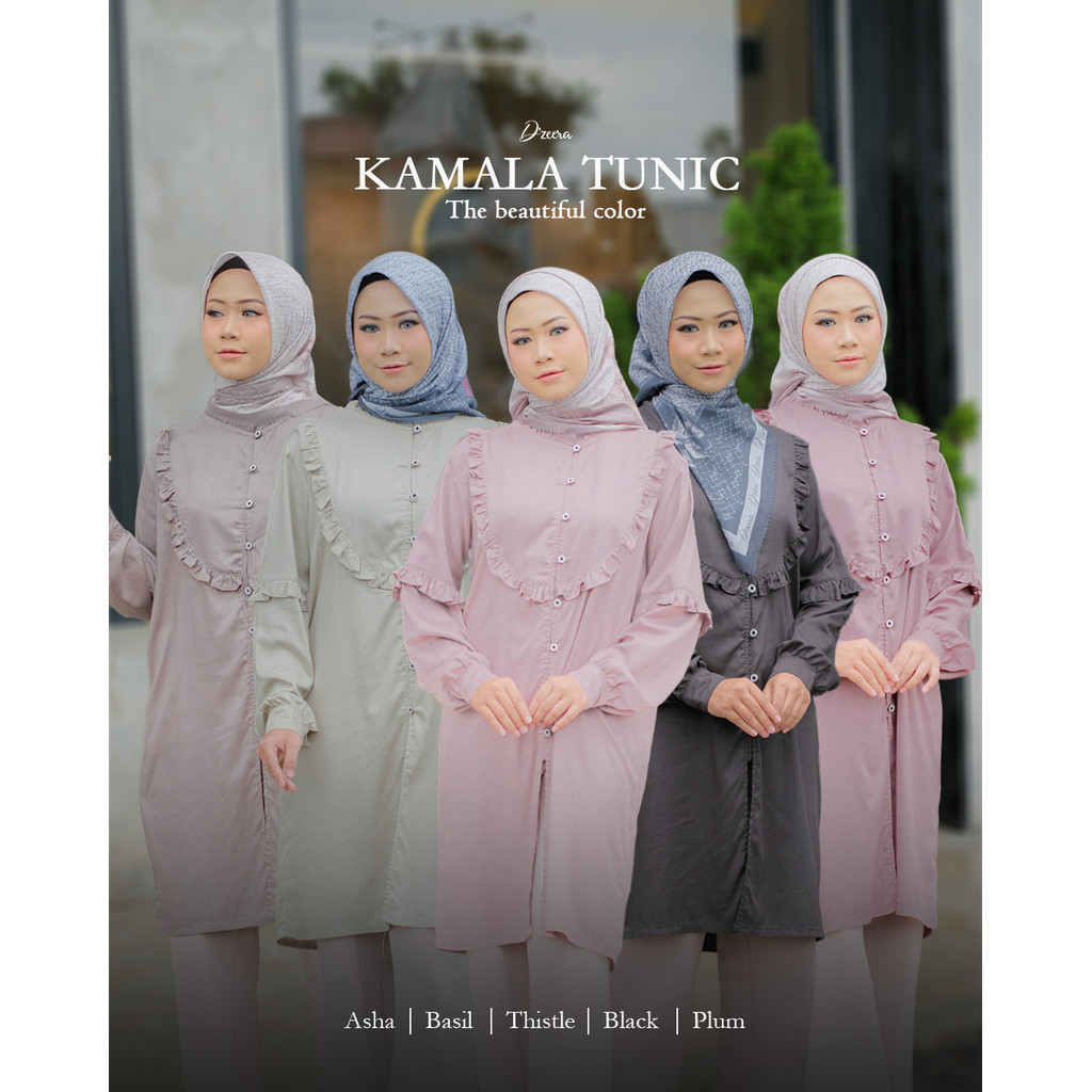 DZEERA KAMALA TUNIK-TUNIKPOLOS-TUNIKDZEERA