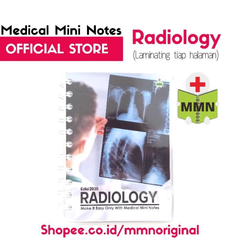 

[PROMO MURAH] Original | Medical Mini Notes - Radiology || MMN Radiologi | Buku Saku Radiologi | Radiografer