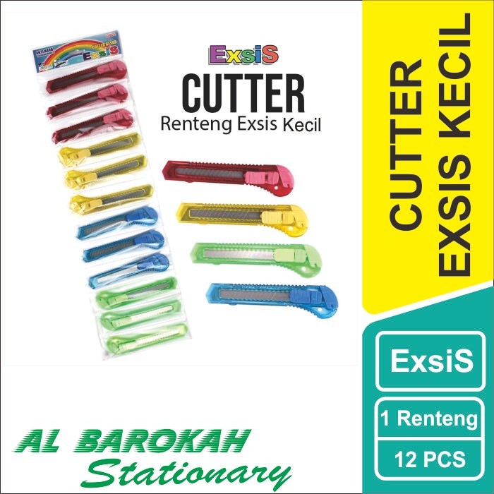 

Cutter Exsis Cutter Besar kecil