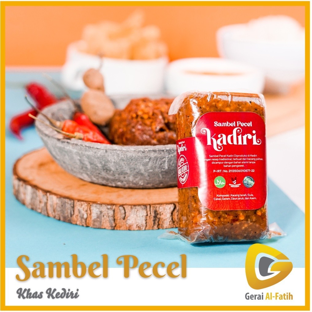 

Bumbu Sambel Pecel - Sambal Pecel - Sambal Kacang Khas dan Asli Kediri - Netto 1 Kg